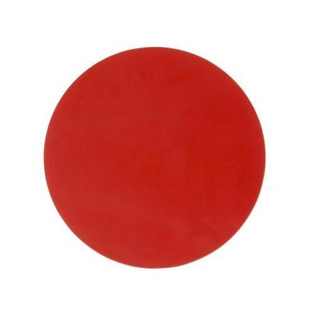 COMMERCIAL 9 In Red Non-Stick Circle mat 61260